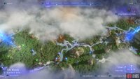 The island in question is at the “The” on “The Threaded River” text on the map here.