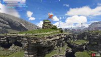 Find this spot on the northern side and jump over the pillar with the kite.