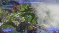 The location of the Kite of Water on the map.