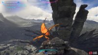 The kite will be found right at the tip of the broken arch.