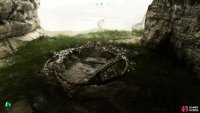 you’ll eventually find the observation circle in a small tunnel.