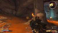 to find the Lucky Dice sitting at the back of a cave. 