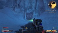 to find a blocked up cave which you’ll need to melee to break open 