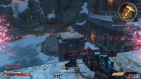 to find the Lucky Dice sitting on the pillar to the left of the bridge.