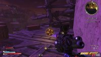to find the sixth Lucky Dice sitting on the wooden platform.