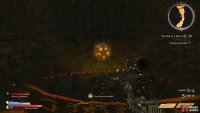 to find the eleventh Lucky Dice hiding in gap in the wall to the left of the swinging hammer. 