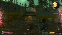 to find the second Lucky Dice sitting in front of a gravestone. 
