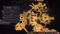 You will need to first go to the World Map