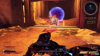 Find both in each room to make a loot die spawn in front of the portal