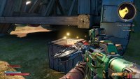 It will be sitting on a small crate right next to the siege machine