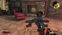 The Lucky Die will be sitting in front of the fireplace