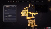 The location of the Lucky Dice on the map