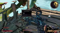 Look on the ground of the dock at the location