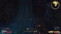 to find the Lucky Dice sitting behind a waterfall. 