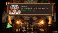 After beating the six dragons, Steena will hand you the Dragon Tear.
