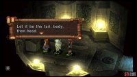 Finally, rearrange your party to get this order: tail, body and head.