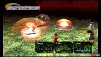 Blast the Blue MoaMan with Red Element attacks.