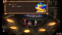 Offer to help Draggy and the lil dragon will join your party.