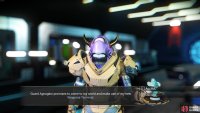 Speak with Vy’keen at space stations to check whether they can be hired as an Armourer.
