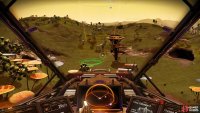 You can scout the Holo-Terminus as you fly above the planet’s surface.