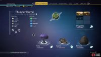 You can browse planets that you’ve discovered from the menu to quickly check features such as planet type, and whether sentinels are present.