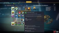 You can spend Nanites to upgrade specific technology nodes once they’ve been installed, thereby increasing their stats.