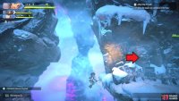 Then jump/dash/float to the ledge on the right