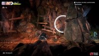 CJ’s weapons will simply bounce off of the large rocks