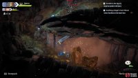 Once you get Garoo, a simple swing of his large sword will break the boulders