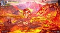 The boss can send a boulder at you