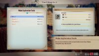 Upgrading your axe will yield rarer lumber.