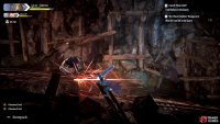 Smash up ore deposits to receive ore.