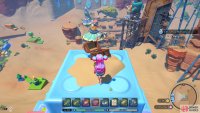 The chest is located on top of a tower. Once Catori World is built it turns into a block tower.