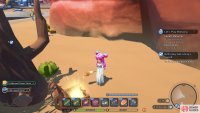 The chest is buried in sand beside the Deadwood Tree.