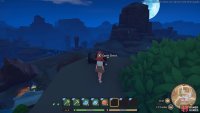 You can find a chest on the big overhanging rock cliff above city hall.