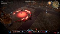 You have plenty of time to get out of the AoE circle and avoid the Blood Explosion attack.