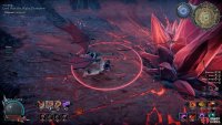 Gargoyle Slam: At 50%, Styx will leave the battlefield before slamming to the ground.