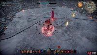 you must attack her from behind when using her Spear Barrier attack.