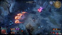 Summon Harpy: When she does this at lower health, she’ll add a new mechanic where chaos projectiles will fly across the battlefield.