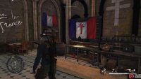 Inside you will find the French have left you a lot of supplies as well as your SMG upgrades.