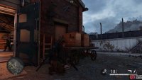 Ehrlich takes aim at the rat and then blows himself up with the booby trap.