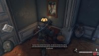 Interact with the glass to add the poison you found downstairs.