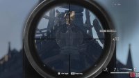 There it is, smack bang in the centre of your sniper scope.