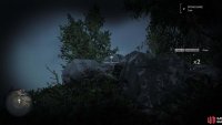 It can be tricky to spot but you can see it from the road below.