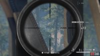  This is the trickiest of the Stone Eagles to tagand hit. Scope around between the branches of the leaving tree.