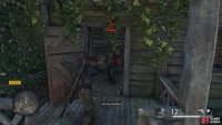 Don’t mistake the first cabin you come across as where you are heading. There is a German hiding inside.