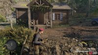 After you have climbed a small vine you will come this abandoned cabin that contains the workbench you are looking for.