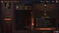 Once maxed out, you can “extract” a Charm, turning it into a Skill Stone.