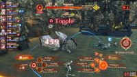 You can easily Topple Robobuddy to prevent it from attacking