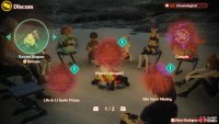 Discuss the “Seven Nopon” topic at a rest area.
